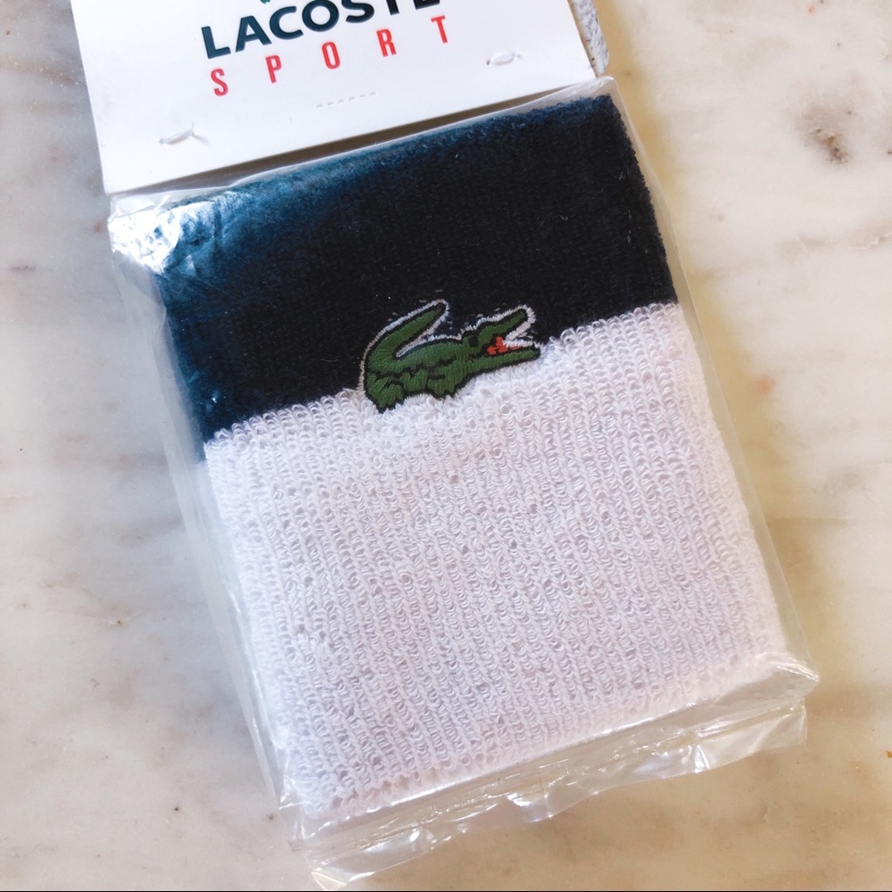 Lacoste wrist sweatbands - Picture 2 of 4